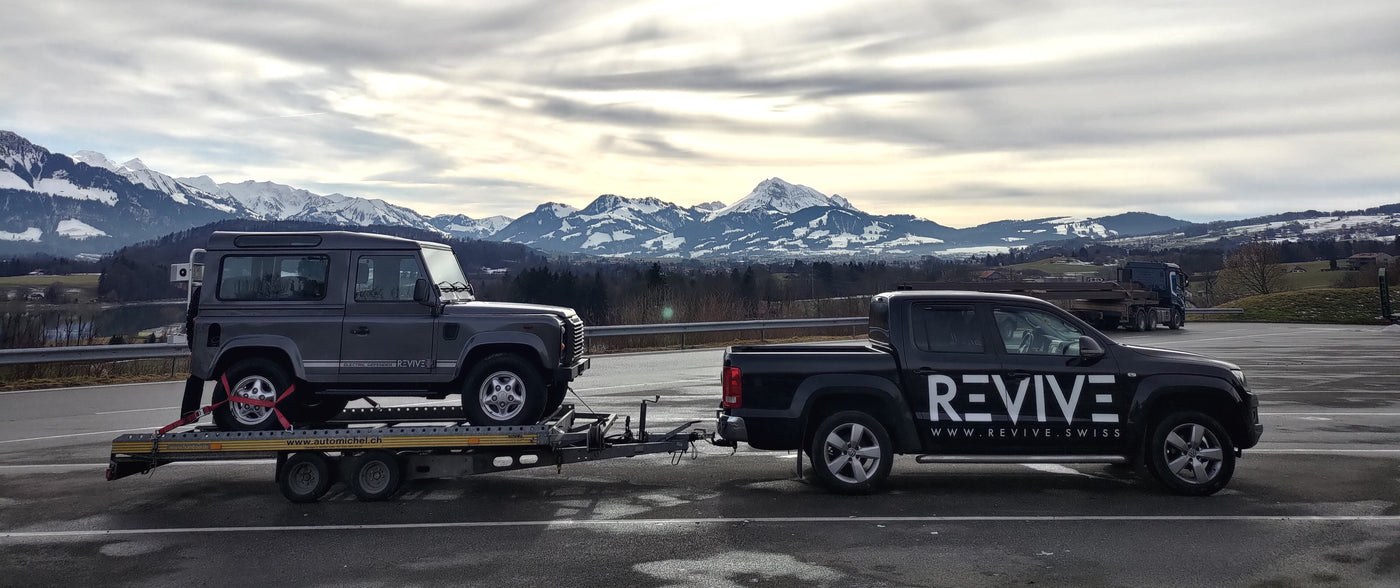 Delivery of our first Land Rover Defender 90E